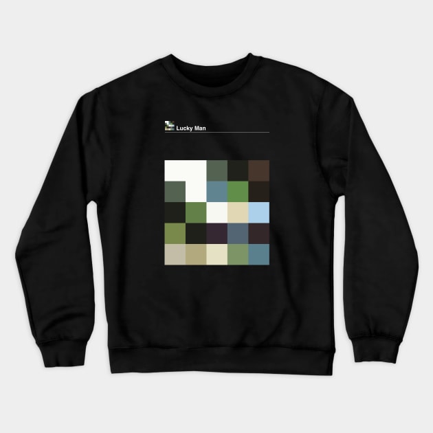 Lucky Man Crewneck Sweatshirt by modernistdesign